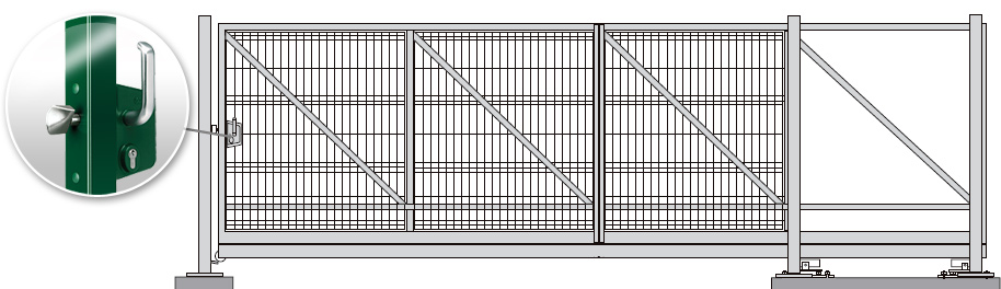 KUREK - ogrodzenia - panelowe, kute, posesyjne | bramy - przesuwne, skrzydłowe, furtki
